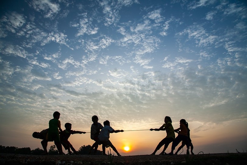 Kraft und Gegenkraft